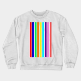 colorful stripe pattern cell phone case Crewneck Sweatshirt